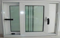 IVORY Plastwin Profile UPVC Sliding Window, Glass Thickness: 4-5 Mm