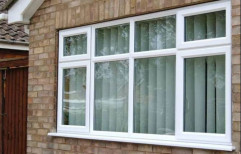 JINDAL Modern powder coated casement window, For Residential, Size/Dimension: 4' X4' Minimum
