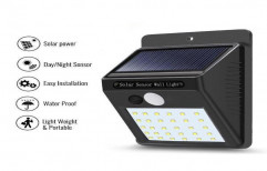 LED Integrated Solar Wall Light, 5 W