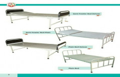 Manual Plain Hospital Bed, Stainless Steel
