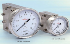 Micro Steel Single Diaphragm Differential Pressure Gauges, For Industrial