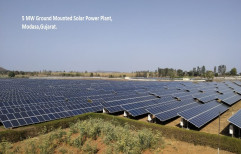 Mounting Structure Grid Tie Solar Ground Mounted Power Plant, For Industrial, Capacity: 2 Kw