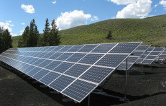 Mounting Structure Grid Tie Solar Panel Rooftop, For Commercial, Capacity: 10 Kw