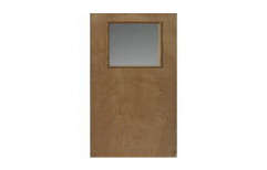 Pine Wood Vision Panel Flush Door