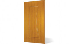 Plastic Standard 1 Panel River Teak Bathroom Door, Woodgrains, Size/Dimension: Upto 82 X 32 Inches