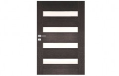Polished Black WD-17 Wooden Door, for Home,Hotels