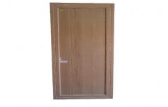 Polished Brown Plain PVC Laminated Door