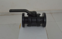 Pp Industrial Flange End Valve, Size: 2.5''