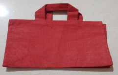 Red Plain Jute Bags