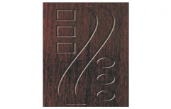 Saina Exterior Laminated Wooden Membrane Door, For Home, Brown