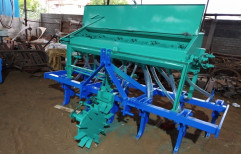 Seeder Mild Steel Tractor Drawn Seed Drill, For Agriculture, Size: 5-8 Feet (width)