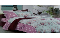 Sig. Miami Designer Cotton Double Bed Sheets, Packaging Type: Box