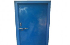 Sky Blue Fiber Reinforced Plastic Door