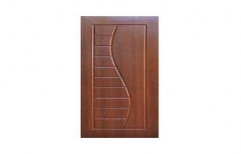 Solid Wood Brown Decorative Wooden Membrane Door
