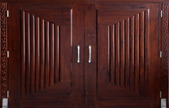 Solidwood Designer Double Doors