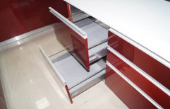 Stainless Steel Rectangular Modular Kitchen Cabinet