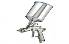 Stainless Steel Silver Manual Spray Guns, Nozzle Size: 0.3 mm, 7 - 8 (cfm)