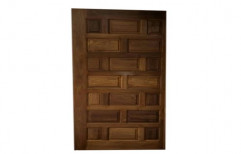 Teak Wood Hinged Interior Wooden Assam Teak Door