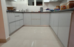 U Shape PVC Modular Kitchen, Warranty: 5-10 Years