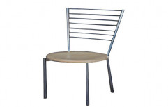 White Metal Dining Chairs