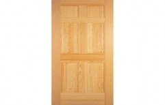 Wood Brown Flush Door for Home