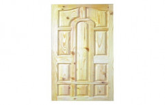 Wood Exterior 10 Panel Door for Residential and Commercial