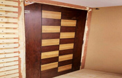 Wood Hinged Wooden Main Door, Thickness: 30-35 Mm