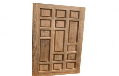 Wood Matte Designer Wooden Door