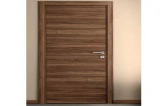 Wooden Finished Designer Pine Wood Flush Door