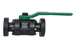 3 Pc. Polypropylene Flanged Ball Valves, Size: 1/2 - 8 Inch, End Connection: Flange End