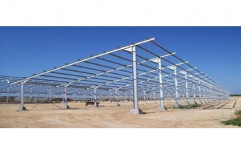 Ansco Galvanized Iron Solar Mounting Structure, 10-50 Kw, Thickness: 15-50 Mm