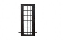Black Polished Steel Window