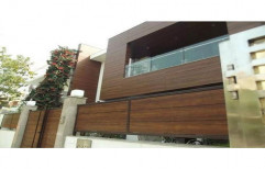 Brown Plain IPE Wood Rectangular Wall Cladding, Thickness: 1 to 2 mm