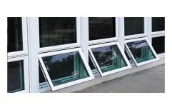 Casement White UPVC Glass Windows, For Commercial