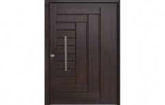 Dark Brown Designer Veneer Flush Door, Size/Dimension: 3 X 7 Feet