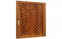 EXTERIOR INTERIOR GARDEN Finished Solid Wooden Door, For HOME HOTEL OFFICE