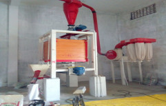 For Industrial Motor Power: 2 HP Stainless Steel Flour Mill Machine