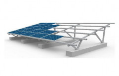 Galvanized Iron Solar Panel Mounting Structure, Bearable Wind Speed: 120km Per Hrs, Thickness: 4-6mm