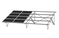 Galvanized Iron Solar Panel Mounting Structure, Thickness: 10-15mm