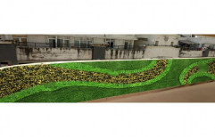 Green PVC Artificial Vertical Garden