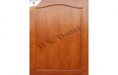 H.K Doors Polished African Teak Wood Door