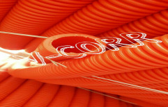 Hdpe ORANGE DWC Pipes, Size: 63 mm, Thickness: 6.5MM