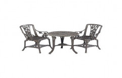 KG Grey Aluminium Table and Chair