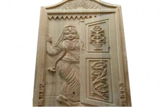 Krishna Overseas Wood Decorative Wooden Door