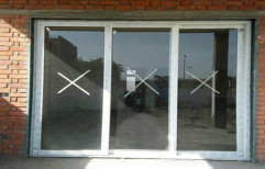 Light Oak Residential UPVC Fixed Window, Glass Thickness: 12 Mm