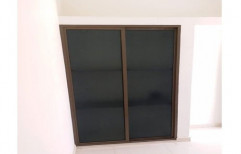 Modern Black (Glass) Aluminium Sliding Window for Home