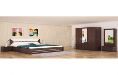 Modern Wooden King Size Bed, For Anywhere, Warranty: 3 Year
