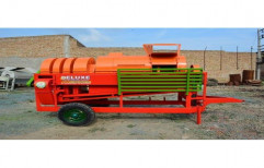Multi Crop 2 HP Dulex Paddy Thresher, Capacity: 3000 - 5000 kg/hr, for Agriculture