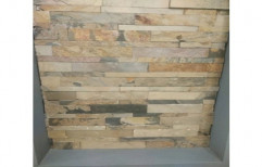 Natural Stone,Slate Designer Exterior Wall Cladding, Thickness: 20-30 Mm
