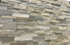 Navy Grey Stone Wall Cladding, Thickness: 10 To 15 Mm